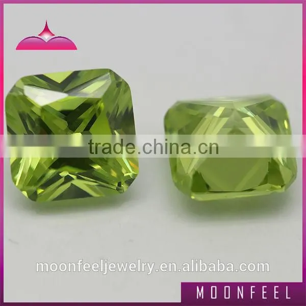 color change cubic zirconia synthetic octagon gemstones