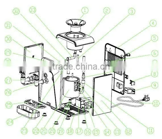 New Intelligent Mini coffee mate -hot water dispenser !