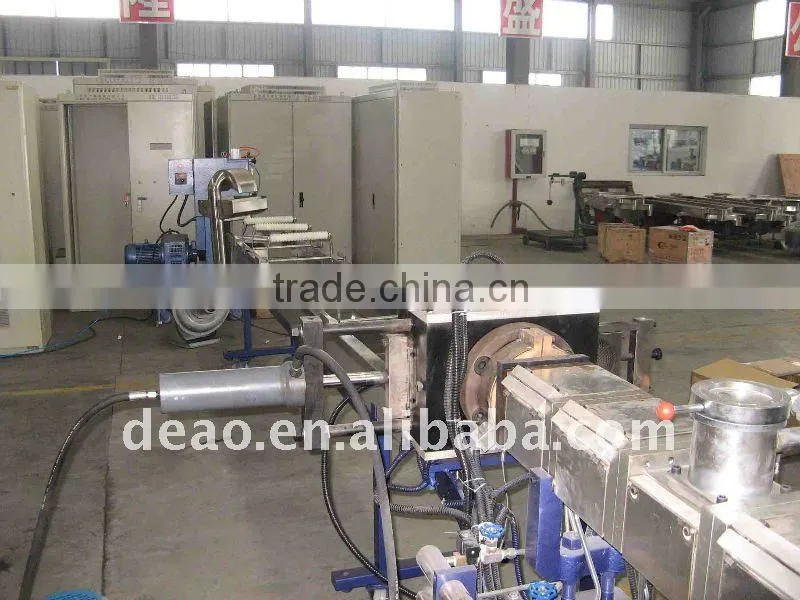 hydraulic screen changer for extrusion plastic machine