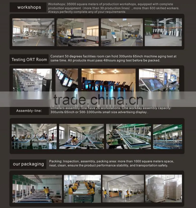18.5 led monitor all in one pc touch kiosk led screen lcd interactive touch screen shopping mall display kiosk advertising totem