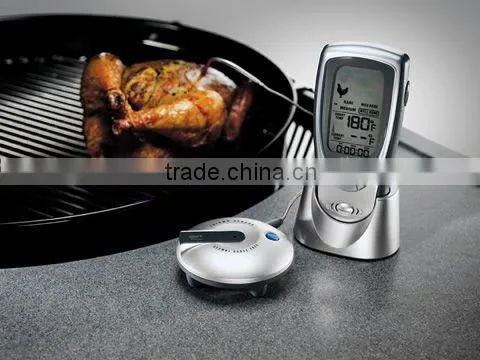 BBQ / Oven Probe Meat Thermometer with Timer function