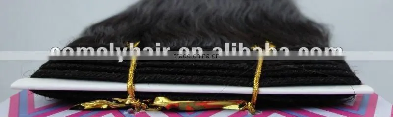 100% Remy Human Hair Yaki Weaving10'' On Sale