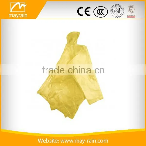 Raincoats Type and Plastic PVC Material Disposable Custom Printed Rain Ponchos