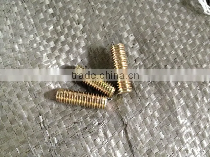 Carbon steel double end thread rod,thread stud M6 ,M8