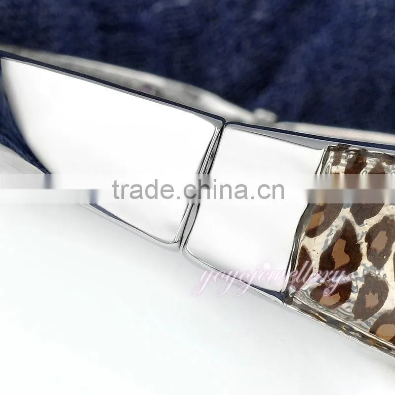 Charming crystal rose gold wholesale expandable bangle