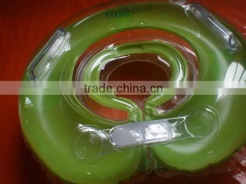 pvc inflatable baby neck ring, inflatable neck ring for baby swimming