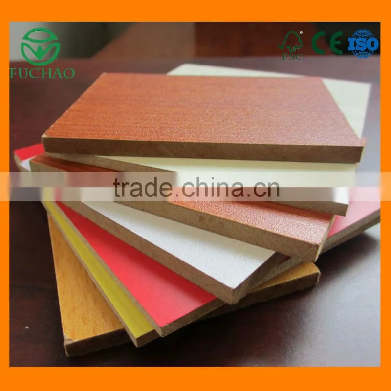 MDF particle board 12mm melamine flakeboard chipboard