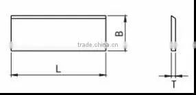 Woodworking Planer Knife Solid Carbide Planner Knife