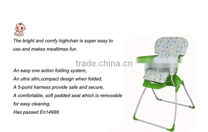 China Manufacturer EN14988 Approved Colourful Circle Pattern High Chair Tray