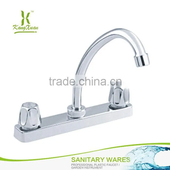 Stainless steel tube and plastic body bath faucet KX85015