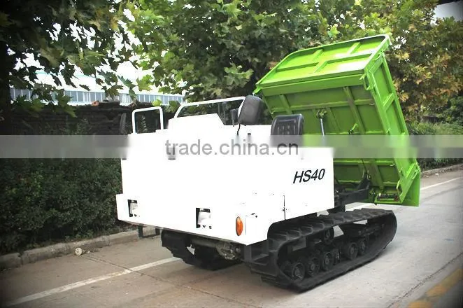 Tracked Dumper Truck for sale,53hp,load 2280kgs,Hydrostatic Transmission with CE