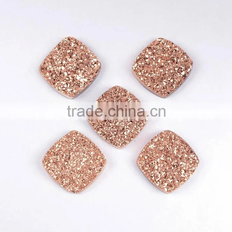 Druzy Stones Wholesale Titanium Druzy Beads