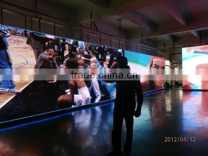 RGX football stadium perimeter led screen display, stadium led display