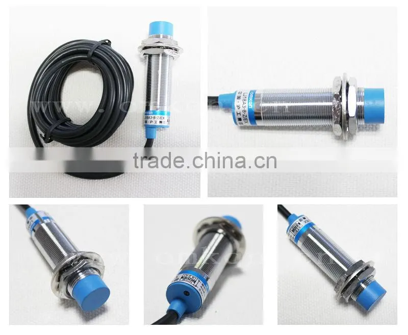 Hot sale CE M18 DC 2wire NO 8mm distance transducer proximity sensor LJ18A3-8-Z/EX