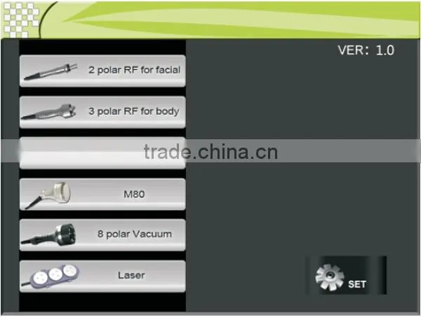 Multifunction vacuum rf laser system/best ultrasound cavitation weight loss machine