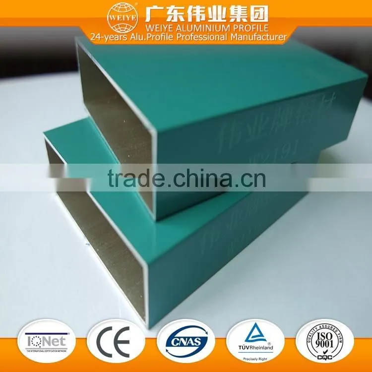 6060 T3-T8 0.8-1.4mm aluminum extruded for garden fence with anodized finish