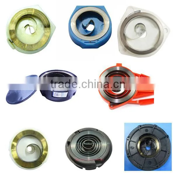 Made in china flat metal torsion volute springs or stainless steel coil spiral spring