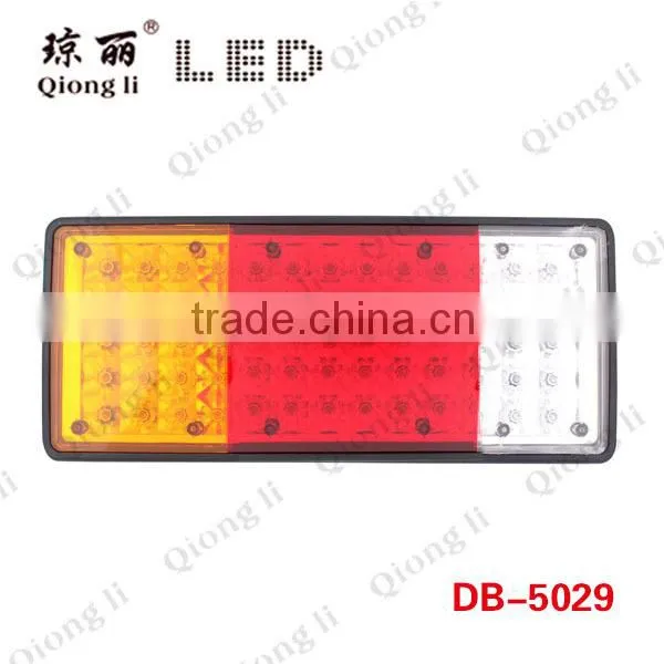 PC lens stop turn signal function waterproof 12v truck led tail light