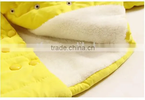 2016 Cute Brighten Watermelon Red Cotton Padded Coat