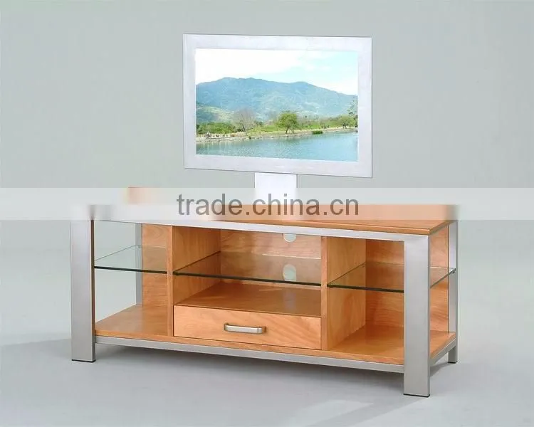 Modern TV Stand/ Wooden Glass TV Stand