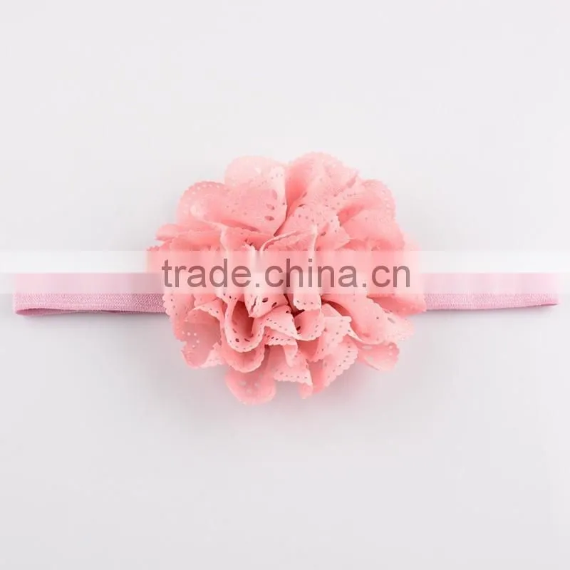 Hot-sales large flower Headband Toddler sunshine flower Headband baby big flower hair band wh-1746