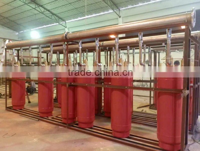 FM200 Gas fire fighting system-Piping fire fighting system