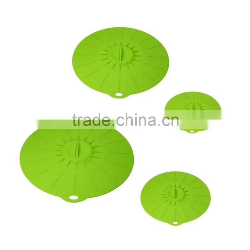 Colorful silicone suction covers ,safe silicone lids for pot,cup.bowl