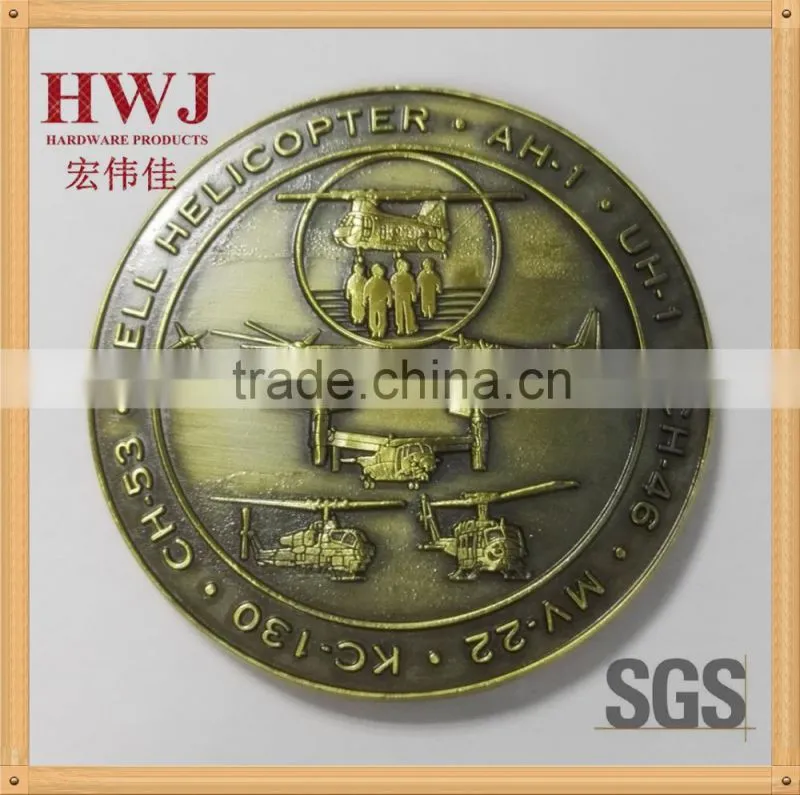 High Quality Custom USA Airine Challenge coin