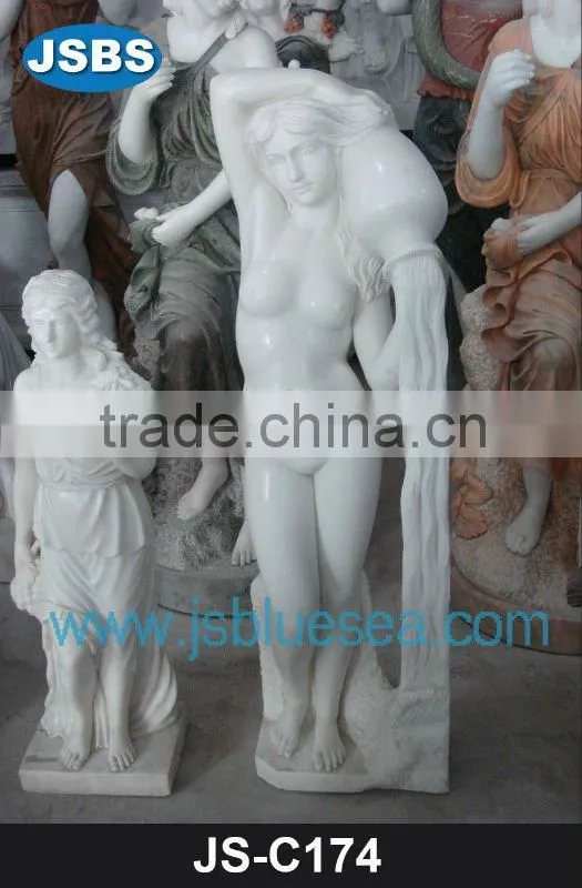 White stone carving of Jesus