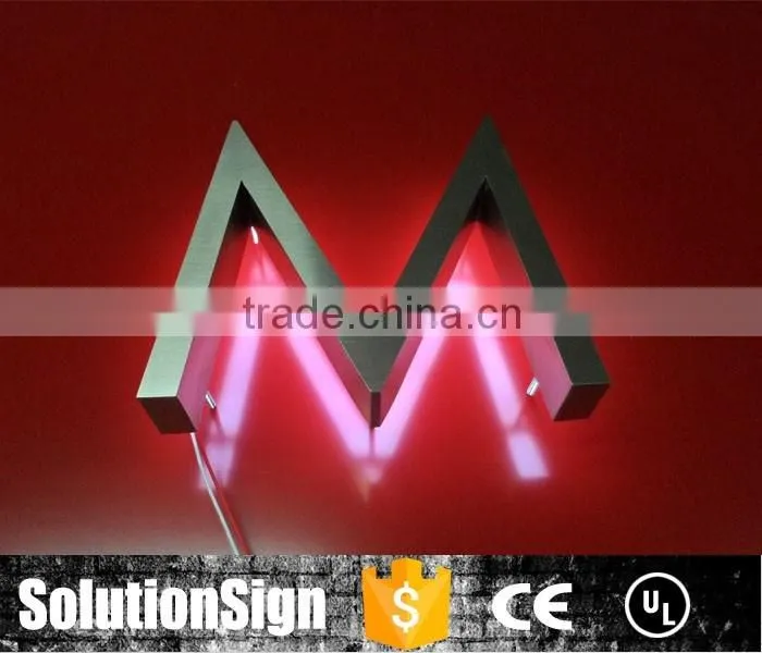 metal sign board metal letters for jewelry