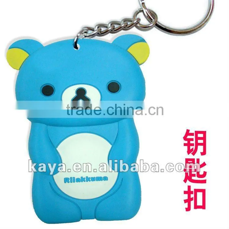 3D Teddy silicone gel spoon cover / silicone spoon cap