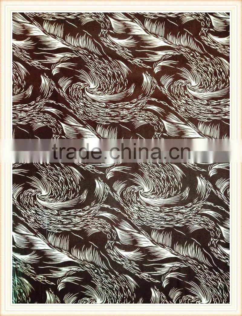 100%polyester classic florals transfer paper printing textile for sale