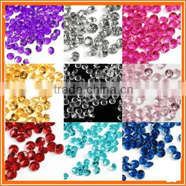 Long Decorated acrylic garland, crystal garland, fake acrylic garland