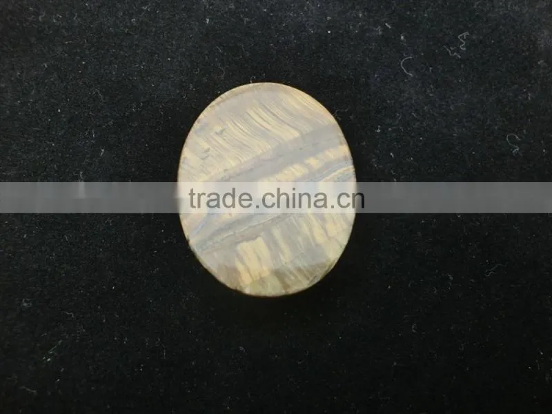 Natural Oval Shape Tiger Eye cabachon gemstone