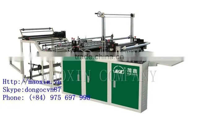 plastic bag cutting machine with hdpe/ldpe