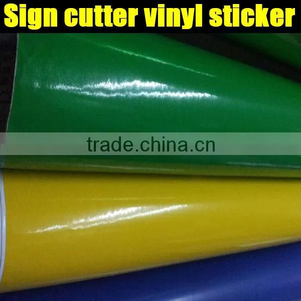 Sticker Green Cutting Car Decal Sticker PVC Self Adhesive Vinyl