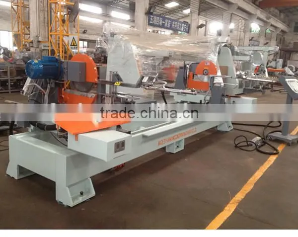 double end miter cutting saw for wood