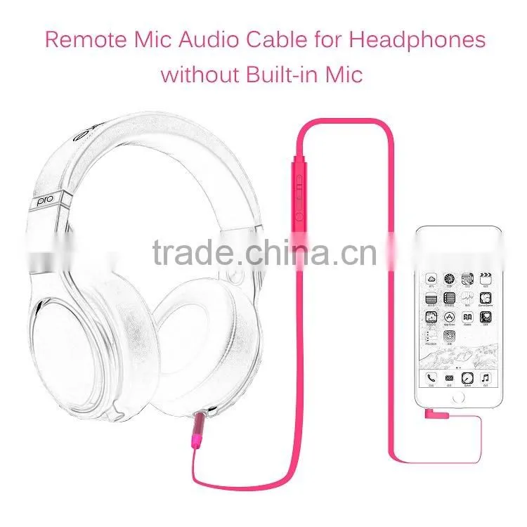 High Grade 3.5mm Jack Audio Video Cable with Volume Control