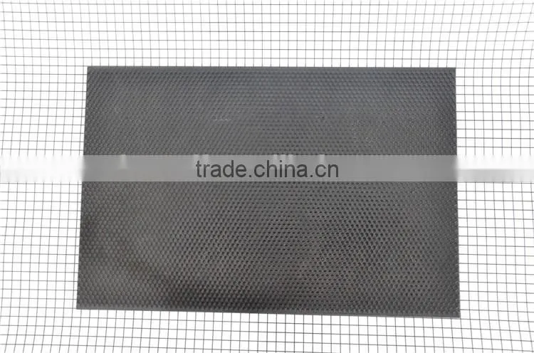 Beekeeping tools black plastic wax foundation sheet for Apis mellifera