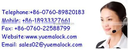Zinc alloy / High quality / key in knob lock with deadbolt