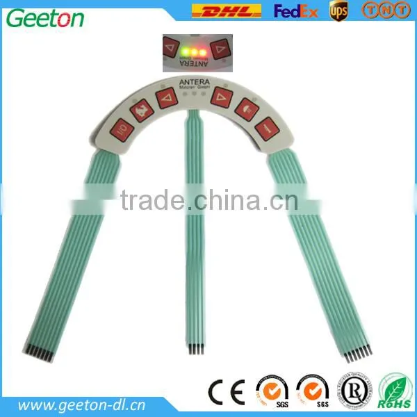 Waterproof One Button and LED Membrane Switch Manufacturer
