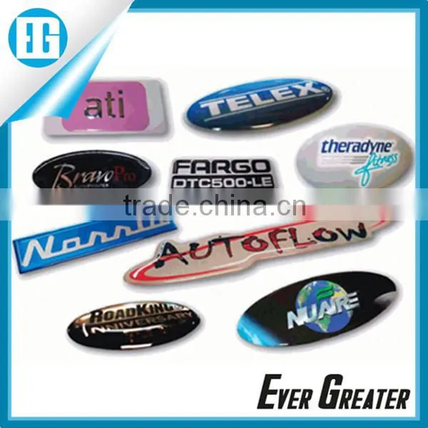 Logo Epoxy Dome sticker, Custom Customized Personalised Epoxy Dome sticker