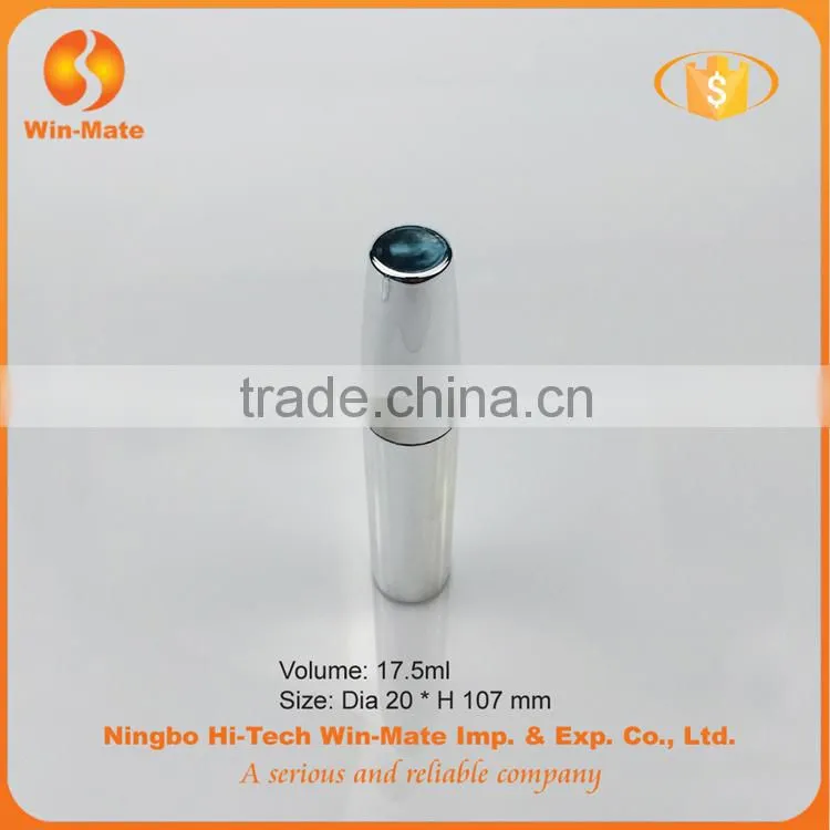 Best-selling electroplate white 107*20mm empty manufacturers mascara tube