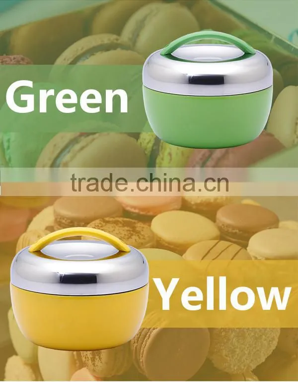 Charms stainless steel lunch containers metal lunch box