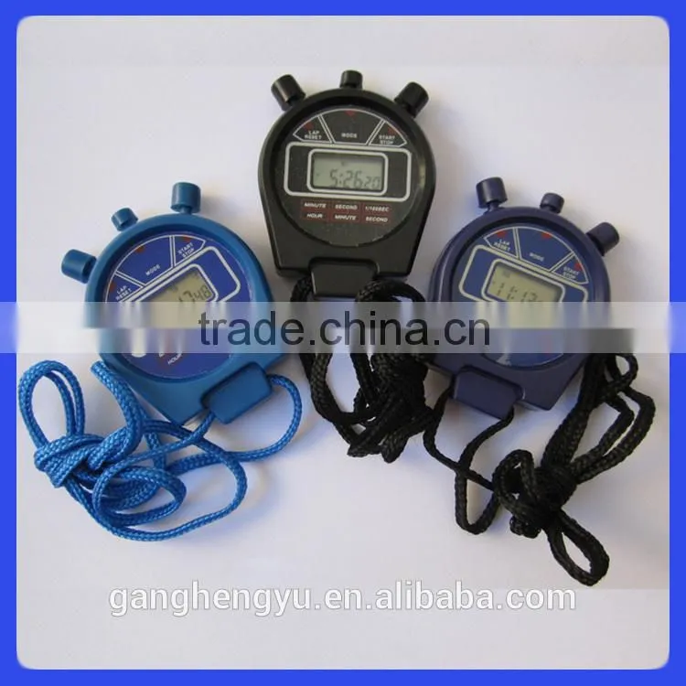 Large display digital waterproof sport stopwatch