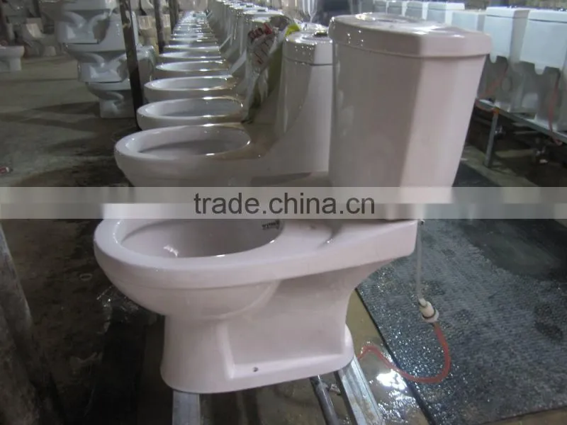 Hot sale washdown toilet wc, bathroom cheap toilet ,two piece wc toilet bowl