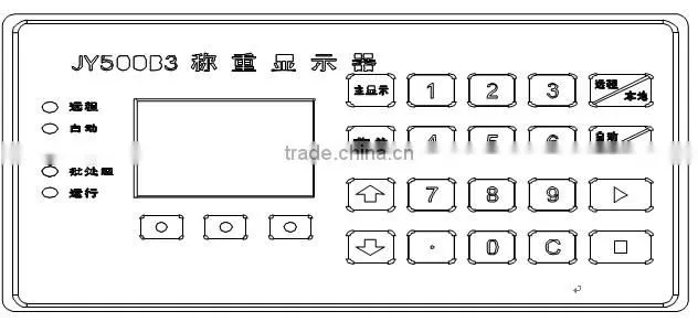 Intelligence Weigher indicator for belt conveyor weighing feeder