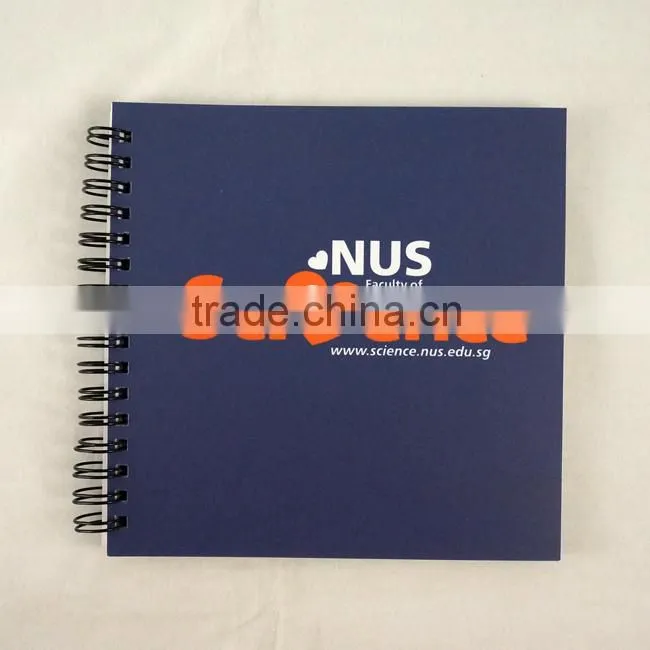 2015 customed PVC cover spiral notebook