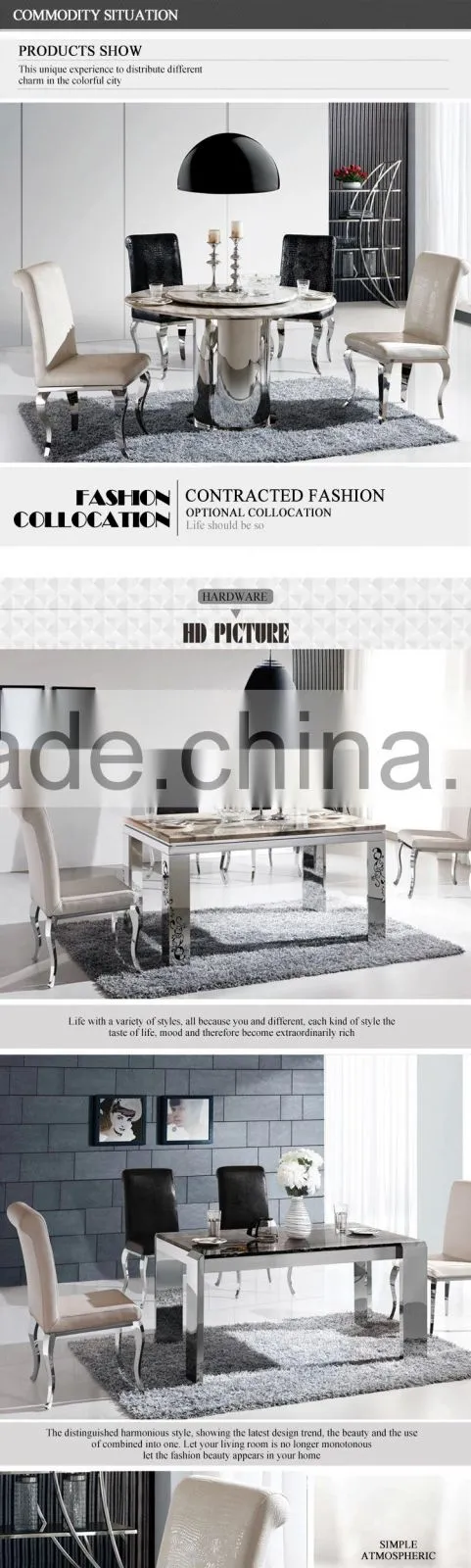 made in china comfortable crocodile leather rococo style white dining chair