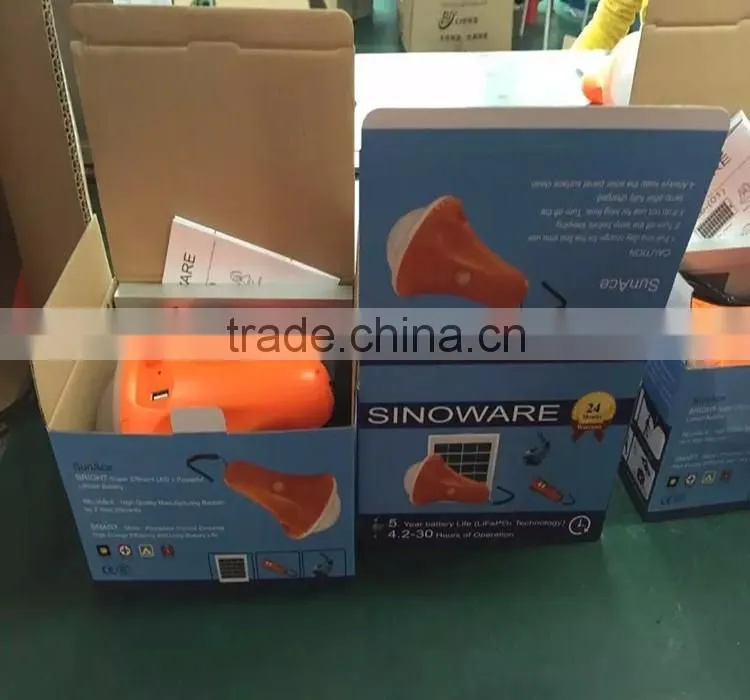 Unique features with mobile phone charging DC solar lights solar lights bright LED Solar Light